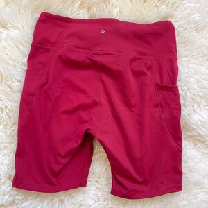 Women’s Active Knit Shorts in Raspberry